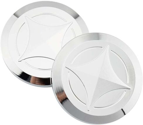 Chrome Aluminum F for Ram e Hole Plug Cap Cover Set for Honda GB350 NC59 CB350 2021-22 in Saudi Arabia