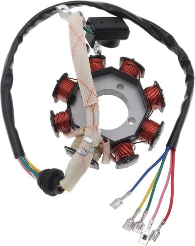 8 القطب لفائف التيار المتناوب الإشعال مغناطيسي الجزء الثابت ل CG125-8 150cc 250cc in Saudi Arabia