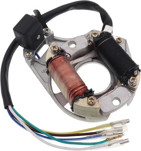 التيار المتناوب الجزء الثابت 2 لفائف الإشعال لوحة مغناطيسية ل 50cc 70cc 90cc 110cc 125cc in Saudi Arabia