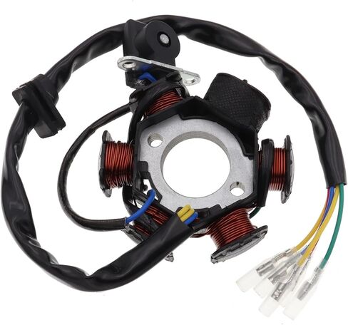1pcs 6 Coil Pole Magneto Flywheel Stator for 50cc 70cc 90cc 110cc 125cc(Style A) in Saudi Arabia