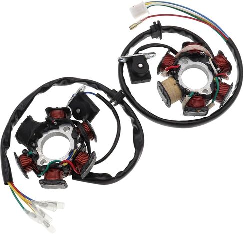 1pcs 6 Coil Pole Magneto Flywheel Stator for 50cc 70cc 90cc 110cc 125cc(Style A) in Saudi Arabia