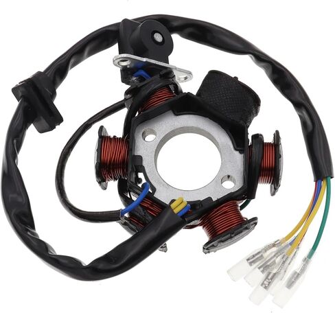 1pcs 6 Coil Pole Magneto Flywheel Stator for 50cc 70cc 90cc 110cc 125cc(Style A) in Saudi Arabia