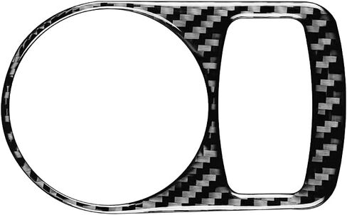 Carbon Fiber Car Headlight Switch Panel Sticker for Audi Q3(2013-2018) in Saudi Arabia