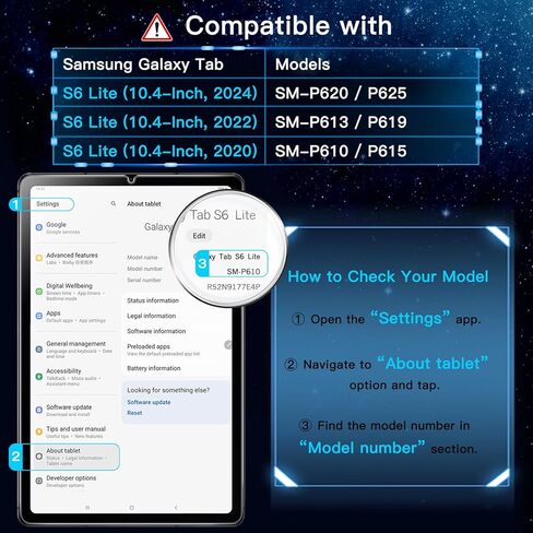JETech Screen Protector for Samsung Galaxy Tab S9 11-Inch and Galaxy Tab S9 FE 10.9-Inch, with Easy Installation Frame, Tempered Glass Film, HD Clear, 2-Pack in Kuwait