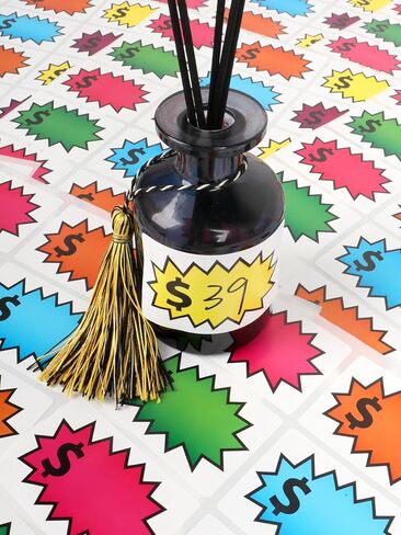 150 Pcs Garage Sale Stickers, 2 x 3 Inch Self-Adhesive Yard Sale Price Tag Stickers, Colorful Price Labels for Retail, Flea Market or Annual Community Sales in Saudi Arabia
