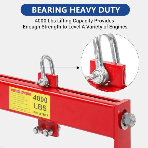 2 Ton Engine Hoist Foldable Cherry Picker (Red) in Saudi Arabia