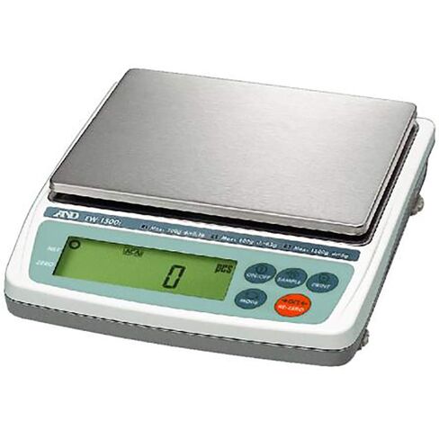 جديد - وA&D Everest EK-1200i Series مجوهرات ذهبية وفضية وبلاتينية تزن 1200 جرام/0.1 جرام مقياس رقمي متعدد الأغراض - قانوني للتجارة in Saudi Arabia