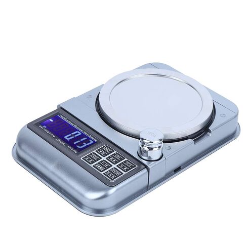 Digital Jewelry Scale, 1000g/0.01g Mini Gram Scale, with Stainless Steel Panel Electronic Jewelry Scale, 8.1 x 5.2 x 1.6 inches in Saudi Arabia