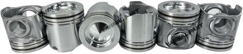 6 PC 6068 Piston RE544601+DZ104032+R54114 Suitable for John Deere Engine Part in Saudi Arabia