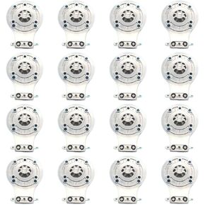16PCS METAL Replace Diaphragm for JRX100 JRX112 JRX115 JRX125 2412,EON10, EONPOWER10 MP212, MP215, TR105, TR125, TR126 JRX 100(CCAW Round wire) in Saudi Arabia