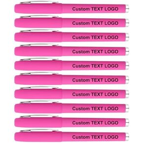 Custom Pens Personalized Engraved GEL Ink Pens for Gifts, Events 100/200/500 Bulk Optional (Gold) in Kuwait