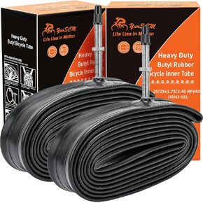 2 حزمة من أنابيب الدراجة الجبلية 29 بوصة 29 × 1.75/2.125 FV33mm صمام بريستا 29 بوصة أنابيب دراجة MTB متوافقة مع أنابيب إطارات الدراجة الجبلية 29 × 1.75 29 × 1.90 29 × 1.95 29 × 2.0 29 × 2.10 29 × 2.125 in Kuwait
