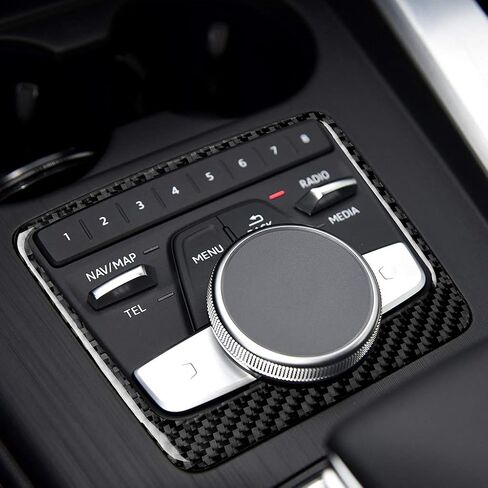 ملصق لوحة عرض صغير من ألياف الكربون لسيارة أودي 17-19 A4L/B9 in Saudi Arabia