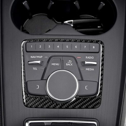 ملصق لوحة عرض صغير من ألياف الكربون لسيارة أودي 17-19 A4L/B9 in Saudi Arabia