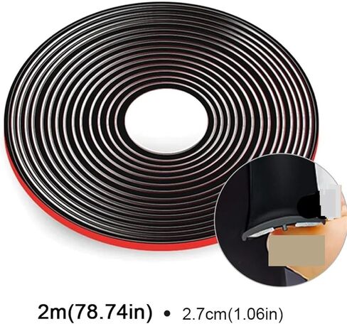 Rubber Car Seals Edge Strip Upgrade T Shaped Sealing Strips for Auto Roof Windshield Sealant Protection Noise Insulation(27mmx8m) in Saudi Arabia