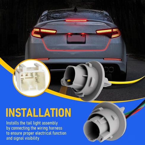 92470A7000 تجميعات الضوء الخلفي المقبس تسخير الأسلاك ، بديل لكيا فورتي 2014 2015 2016 ، يستبدل 92470-A7000 in Kuwait