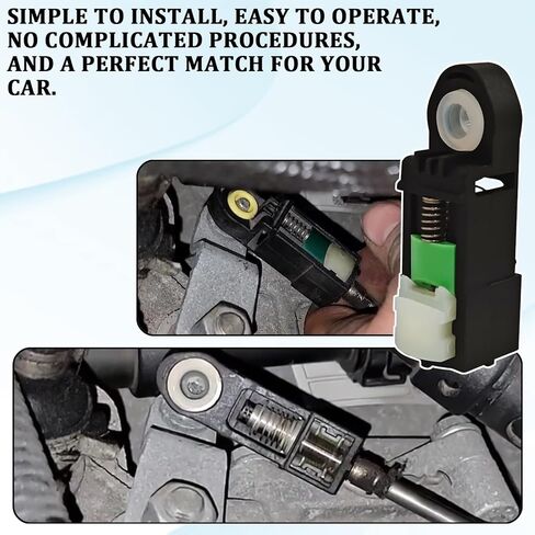 1PC Automatic Selector Shaft Gear Shift Transmission Cable Joint Connector with Cap, 2017 Ford Fusion Accessories Replace CV61-7C445-AA Compatible with Ford Fusion Mondeo KUGA Lincoln 2013-2019 in Saudi Arabia