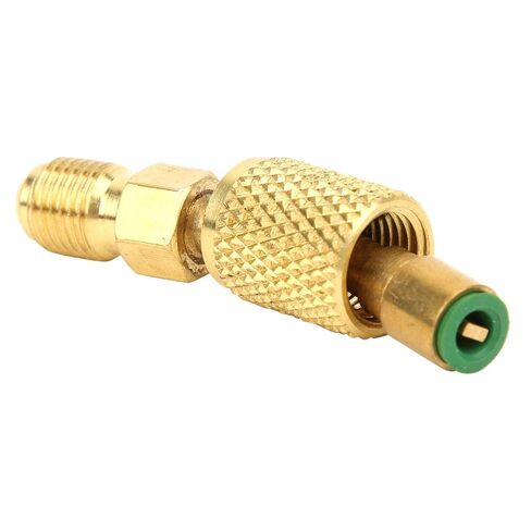 Estink R410A Adapter 1/4inch Male SAE to 5/16inch Female SAE Brass HVAC Fitting 45¡ã Angle High Pressure with Precision Threads for R410A Systems (AD87-45) in Saudi Arabia