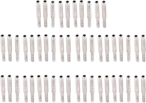 Air Conditioning Hose Barb Fitting Universal Aluminum Pipe Connector Set for Car Truck AC Modification 50 Pcs Durable AC Airconditioner Fitting Replacement Parts (12.5mm to 14mm Sleeve) in Saudi Arabia