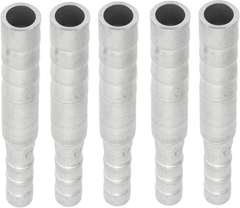 Air Conditioning Hose Barb Fitting Universal Aluminum Pipe Connector Set for Car Truck AC Modification 50 Pcs Durable AC Airconditioner Fitting Replacement Parts (12.5mm to 14mm Sleeve) in Saudi Arabia