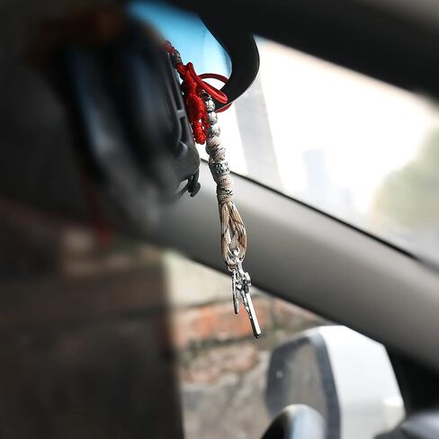 نازاريث ستور مسبحة باراكورد من اوليف ميليتري ون ديكيد، مسبحة من الخرز الفضي، سيارة جيب للصلاة من اجل الولايات المتحدة، ميدالية القديس جوزيف وصليب سانت بنديكت، صغيرة، حجر، زجاج in Kuwait