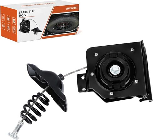 924-528 حامل ونش رافعة الإطارات الاحتياطية مناسب لفورد F250 F350 Super Duty F450 F550 1999-2007 يستبدل #924-528، 924528، 6C3Z1A131AA in Kuwait