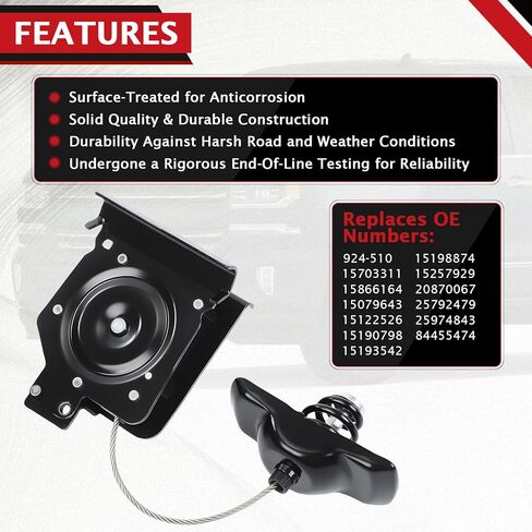 924-528 حامل ونش رافعة الإطارات الاحتياطية مناسب لفورد F250 F350 Super Duty F450 F550 1999-2007 يستبدل #924-528، 924528، 6C3Z1A131AA in Kuwait