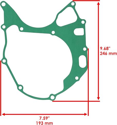 Caltric Stator And Gasket Compatible With Honda Trx200D Trx 200 D Trx200 Fourtrax 200 2X4 1990-1997 in Saudi Arabia