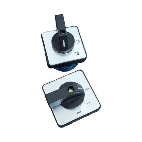 Universal Rotary Cam Changeover Switch LW28-20 Electric Transfer Switch 2/3/4 Position 4/8/12 Terminals 500V 20A(Section Three 0123) in Saudi Arabia