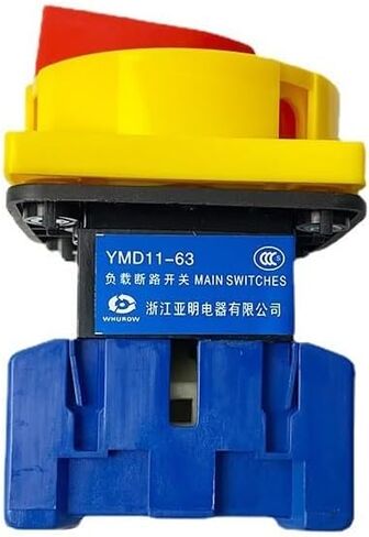 63 Amp 690V Isolator Switch 3P Main Motorized Rotary Pad Lock On-Off Power Switches YMD11-63A Replace LW30 in Saudi Arabia