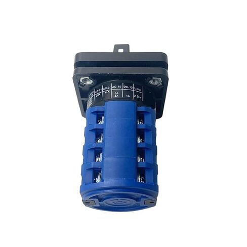 Electrical LW26-20/4 Panel Mount 20A 690V 4 Poles 4 Position Control Motor Circuit Universal Changeover Rotary Cam Switch in Kuwait