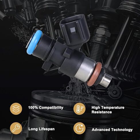2 قطعة حاقن الوقود 2521068 متوافق مع Polaris 2016-2019 ACE570 2014-2019 RZR 900 Ranger 570 Sportsman 570 2017-2019 Ranger Crew XP 900 2011-2018 RZR 4 900 2016-2019 Ranger Crew 570-4 in Kuwait