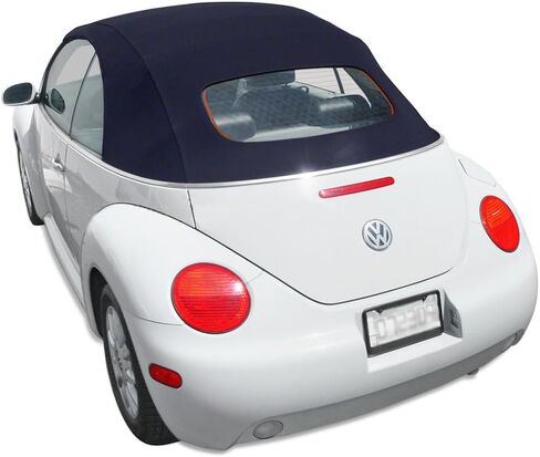 Sierra Auto Tops Replacement Convertible Top with Power Opening, fits Volkswagen Beetle models 2003-2010, Premium-Grade Stayfast Canvas, Black in Saudi Arabia