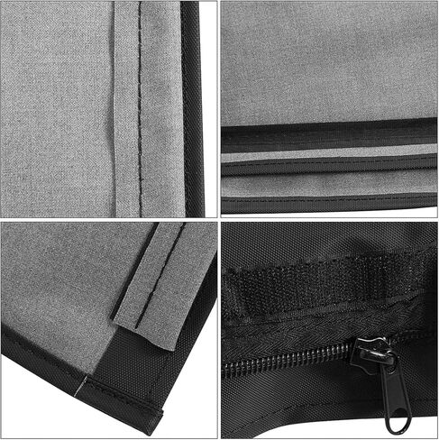 Soft Top Compatible with 2007-2009 Jeep Wrangler JK Unlimited 4 Door, Sailcloth Vinyl Black with Smoke Tinted Windows Kit in Saudi Arabia