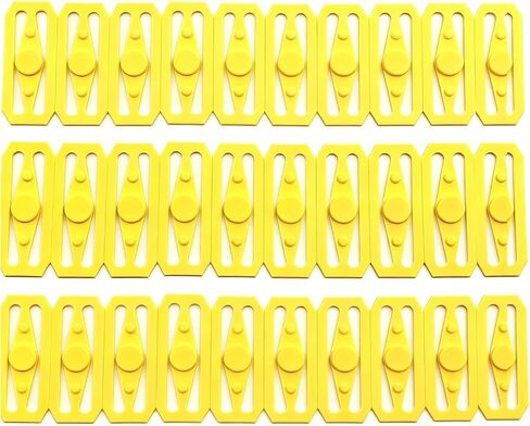 موصلات مضمار السباق للعجلات الساخنة - قطع بديلة متوافقة لآلية الباب الدوارة، متينة ومحكمة، للأطفال من سن 5 إلى 12 عامًا (مجموعة من 30 قطعة) in Kuwait