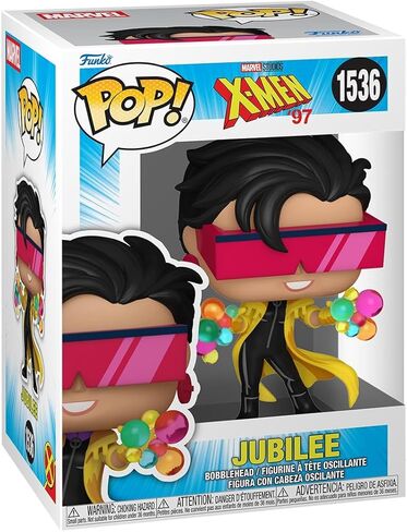 Funko Pop! Marvel: X-Men'97 - Jubilee - 1/6 Odds for Rare Chase Variant - Collectable Vinyl Figure - Gift Idea - Official Merchandise - Toys for Kids & Adults - Comic Books Fans in Saudi Arabia