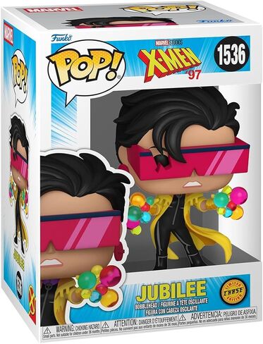 Funko Pop! Marvel: X-Men'97 - Jubilee - 1/6 Odds for Rare Chase Variant - Collectable Vinyl Figure - Gift Idea - Official Merchandise - Toys for Kids & Adults - Comic Books Fans in Saudi Arabia
