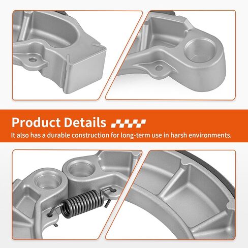 Rear Brake Shoes Kit for Honda Foreman 350 400 420 450 500 520 TRX350 TRX400 TRX450 TRX500 TRX520 06430-HN0-A30 in Kuwait