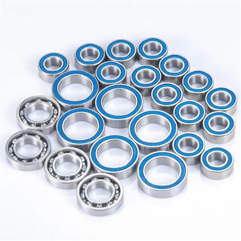 Compatible with Element for Enduro for Sendero for RTR Ball Bearing RC Cars Upgrade Parts 24PCS Complete Bearings Kit Blue RC Upgrade Spare in Saudi Arabia