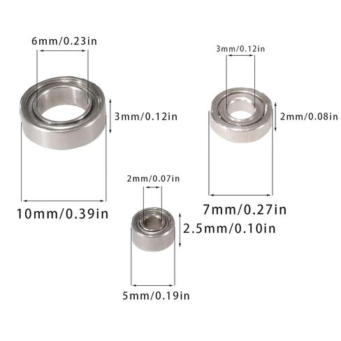Rc Parts for Wltoys 284161 284010 284131 K989 1/28 Ball Bearings are Suitable Remote Control Vehicle Vulnerable Parts Accessories in Saudi Arabia