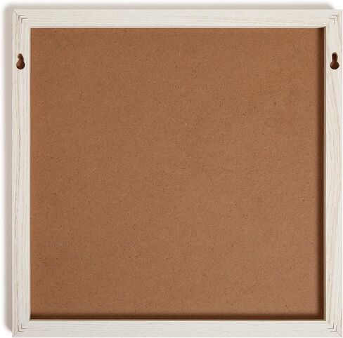 U Brands Rustic Weekly Dry Erase Planner Board, 14 x 14 Inches, Office Supplies, White Wood Frame in Saudi Arabia
