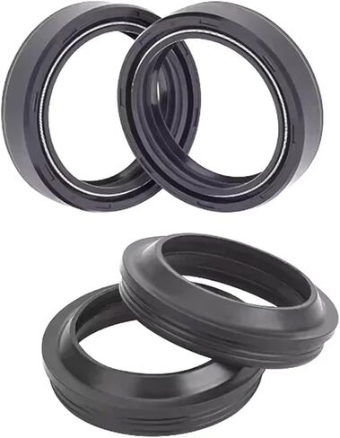 30x42x10.5 30 42 30 * 42 Front Shock Fork Damper Shaft Oil Seal Retainers Dust Cover For ROCKY 125 BT125T-12E1 2007-2015(8pc Seal 8pc Cover) in Saudi Arabia