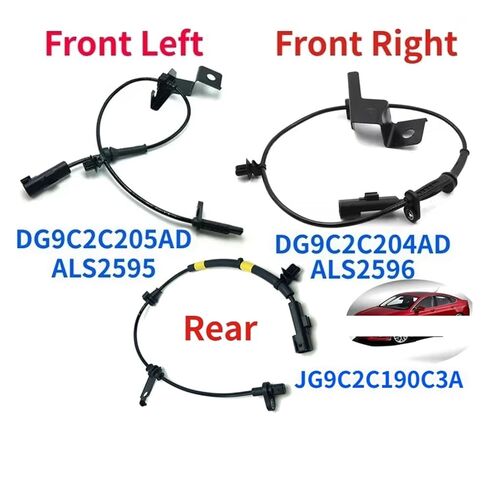 ABS Sensor ALS2595 DG9C2C205AD DG9C2C204AD JG9C2C190C3A Car ABS Wheel Speed Sensor Fit for Fusion 2013-2019 Fit for Lincoln MKZ 2013-2015 ALS2596 ABS Wheel Speed Sensor(DG9Z2C190L) in Saudi Arabia