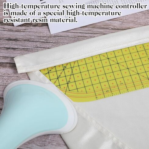Heat Resistant Sewing Ruler, Curved Hot Ironing Ruler for Sewing 12 X 4 Inch Hot Hem Rulers for Electric Iron Home Work Rulers and Guides for Fabric Hemming Tools Press Measuring Quilting Folding in Saudi Arabia