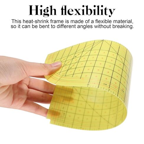 Heat Resistant Sewing Ruler, Curved Hot Ironing Ruler for Sewing 12 X 4 Inch Hot Hem Rulers for Electric Iron Home Work Rulers and Guides for Fabric Hemming Tools Press Measuring Quilting Folding in Saudi Arabia