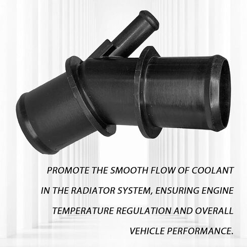 1PCS Upper Radiator Hose Connector Coolant Pipe Adapter, Hose Connector Pipe Adapter Compatible with Toyota RAV4 2009 2010 2011 2012, Replaces 16571-0V020 165710V020 16057-36011 1605736011 in Saudi Arabia
