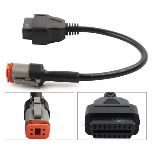 دراجة نارية 4Pin إلى Obd2 ماسح ضوئي تشخيصي كابل محول لملحقات هارلي ديفيدسون 16Pin إلى 4Pin in Saudi Arabia