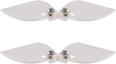 4X Rc Model Boat Turn Fins Adjustable Aluminum Water Knife for Feilun Ft012 Refit - (Color: Silver) in Saudi Arabia