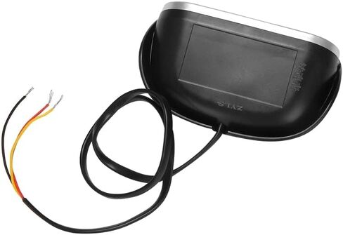 Car Universal 50-9999RPM Tachometer LCD Digital Display Engine Tachometer Boat Truck LCD Screen RPM Meter - (Color: Black) in Saudi Arabia