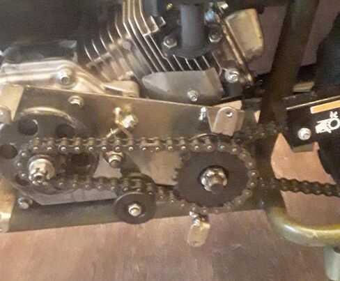 كولمان CT200U سلسلة دراجة صغيرة 420 سلسلة 90 رابط سلسلة محرك خلفي لكولمان CT200U-EX BT200X Aixs M200 in Saudi Arabia